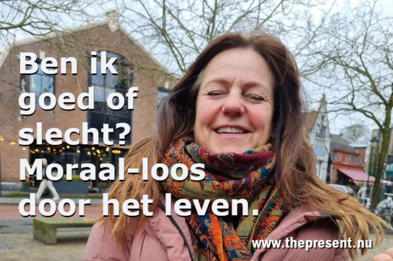 moraalloos door het leven